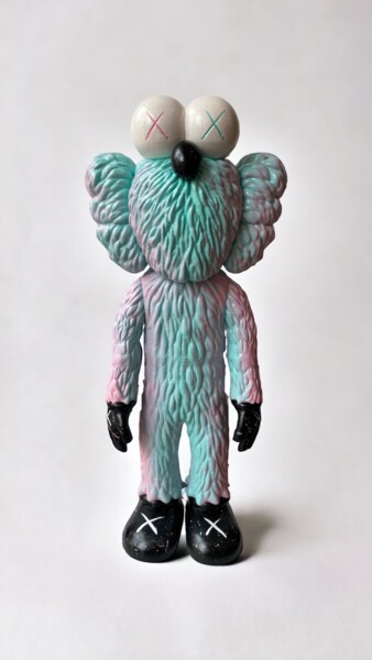 Sculpture intitulée "Statue custom Pastel" par Jordan Jeffray, Œuvre d'art originale, Aérographe