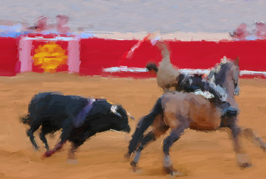 Fotografie getiteld "corrida2" door Robert Jordan, Origineel Kunstwerk