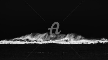 Photography titled "WAVES IN BLACK AND…" by Jorg Becker, Original Artwork, Non Manipulated Photography