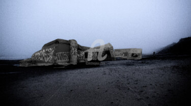 Photography titled "BUNKERRUINE" by Jorg Becker, Original Artwork, Non Manipulated Photography