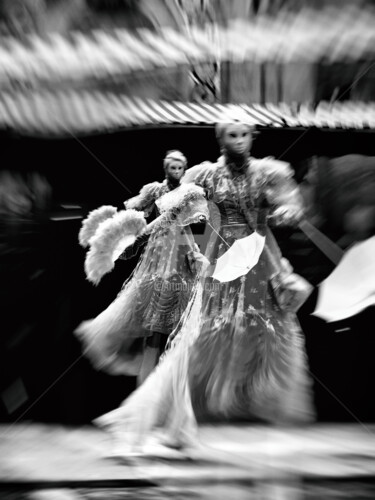 Fotografia zatytułowany „LES DANSEURS FLOTTA…” autorstwa Jorg Becker, Oryginalna praca, Fotografia nie manipulowana