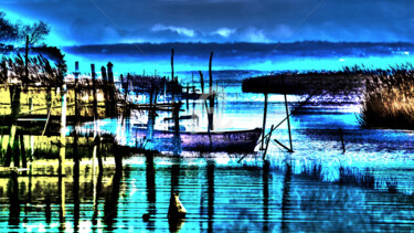 ESTUAIRE DE LA GIRONDE Photographie intitulée "ESTUAIRE DE LA GIRO…" par Jorg Becker, Œuvre d'art originale,