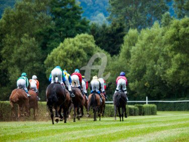 Fotografia intitulada "HORSE RACING 3" por Jorg Becker, Obras de arte originais