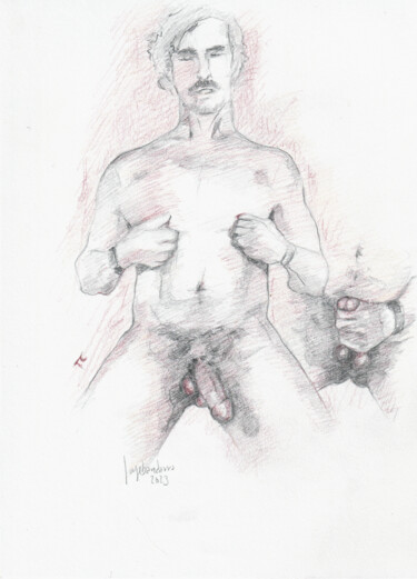 Drawing titled "TC life drawing stu…" by Jorge Bandarra, Original Artwork, Graphite
