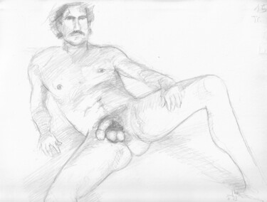 Desenho intitulada "TC life drawing stu…" por Jorge Bandarra, Obras de arte originais, Grafite