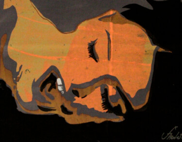Картина под названием "EXPRESSIONS 20N" - Jorge Berlato, Подлинное произведение искусства, Шелкография