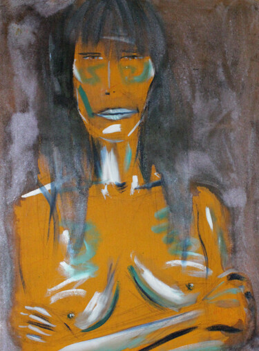 Pintura titulada "ESPERANDO TE" por Jorge Berlato, Obra de arte original, Oleo Montado en Bastidor de camilla de madera