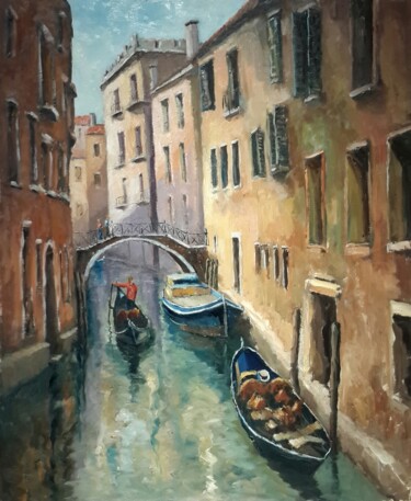 Pintura titulada "Venecia" por Jorge Pizzanelli, Obra de arte original, Oleo