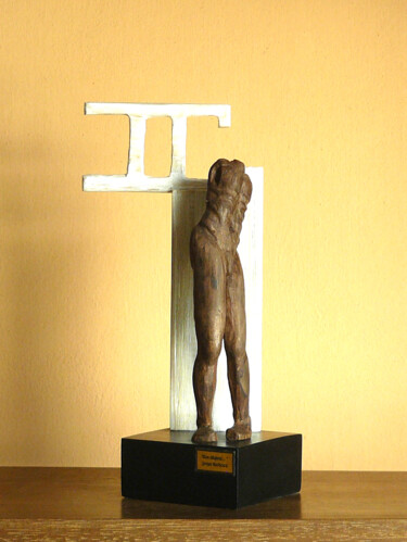 Sculpture titled "" ESE OBJETO "" by Jorge R. Barboza, Original Artwork, Wood