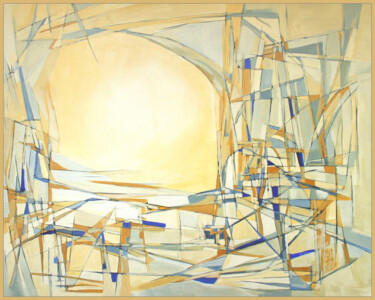 Painting titled "Vers la lumière" by Jorge Coelho, Original Artwork, Acrylic