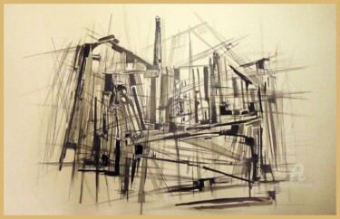 Drawing titled "Exploitation" by Jorge Coelho, Original Artwork, Other