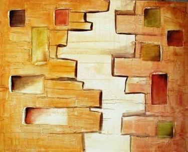 Pintura intitulada "abstracto" por Jorgemiguele, Obras de arte originais, Óleo