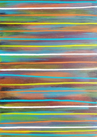 Pintura intitulada "Emotion of colors" por Jorge Oliveira, Obras de arte originais, Acrílico Montado em Painel de madeira