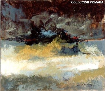 Pintura titulada "Mar blanco" por Maria Isabel Bianchi, Obra de arte original