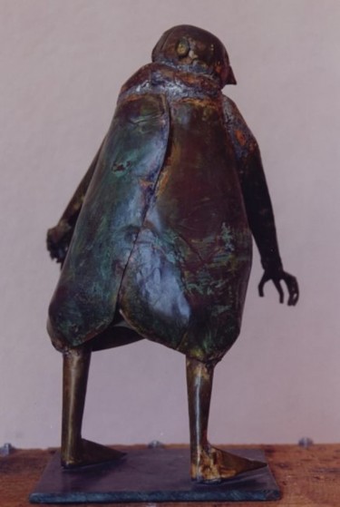 Sculpture intitulée "Old man" par Jorge Velarde, Œuvre d'art originale, Métaux