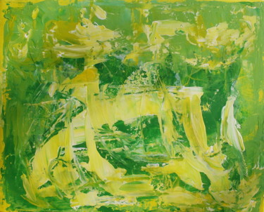 Peinture intitulée "Amazones" par Georges Allin (JorJ), Œuvre d'art originale, Acrylique