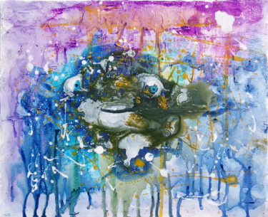 Картина под названием "Gremlins" - Georges Allin (JorJ), Подлинное произведение искусства, Акрил