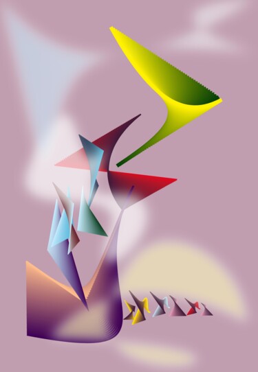 Arts numériques intitulée "Gavage" par Georges Allin (JorJ), Œuvre d'art originale, Travail numérique 2D