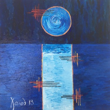 Painting titled ""Abstraction 2"" by François Jornod, Original Artwork, Acrylic