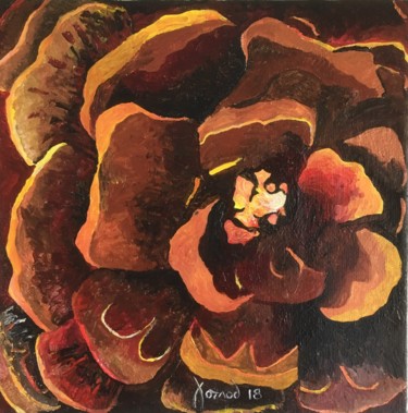 Peinture intitulée ""Pinophyta"" par François Jornod, Œuvre d'art originale, Acrylique