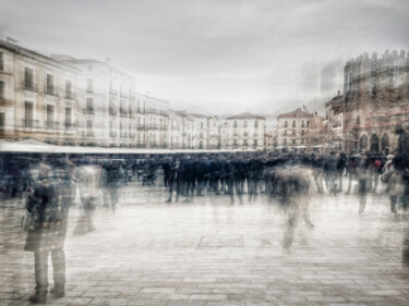 摄影 标题为“Plaza muy Mayor” 由José Antonio Muñoz, 原创艺术品, 光绘摄影