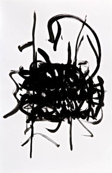 Dessin intitulée "Ensemble n°3" par José Bosch, Œuvre d'art originale, Encre