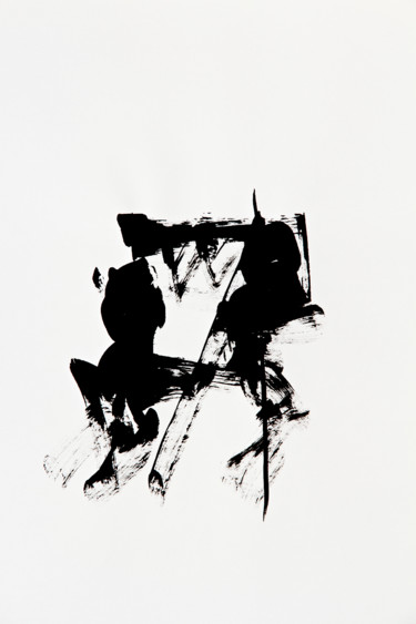 Impressões e gravuras intitulada "Graphie Musicale n°6" por José Bosch, Obras de arte originais, Gravação