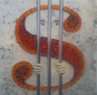 Collages titulada "Signo Preso" por Jose De Andrés, Obra de arte original, Trabajo Digital 2D Montado en Otro panel rígido