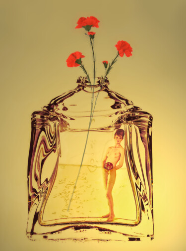 Photography titled "VITA IN A BOTTLE" by Jose Grimm, Original Artwork, Digital Photography