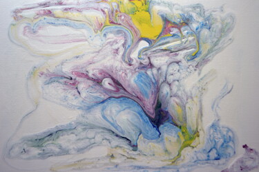 Painting titled "Colores y formas po…" by José Hurtado, Original Artwork, Acrylic