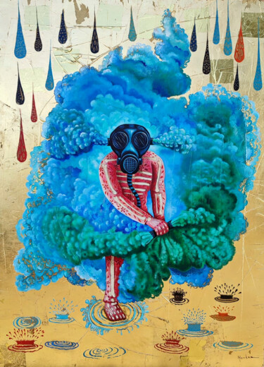 绘画 标题为“Aliento de vida” 由José Luis Montes, 原创艺术品, 油 安装在木质担架架上
