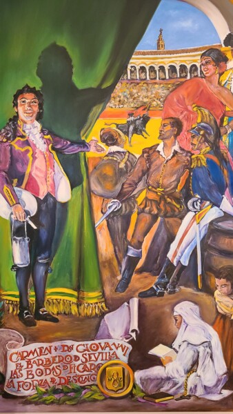 绘画 标题为“Spanish Popurri of…” 由José Luis Reyes López, 原创艺术品, 油