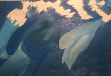 Pintura intitulada "Do céu ao mar" por Jose Manuel Marques, Obras de arte originais, Acrílico