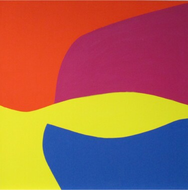 Peinture intitulée "90-oleaje-1.jpg" par Jose Maria Palacin Calvo, Œuvre d'art originale, Acrylique