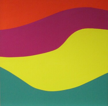 Peinture intitulée "92-oleaje-3.jpg" par Jose Maria Palacin Calvo, Œuvre d'art originale, Acrylique