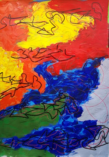 Peinture intitulée "243-imagen-2.jpg" par Jose Maria Palacin Calvo, Œuvre d'art originale, Acrylique