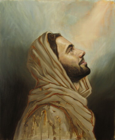 Pittura intitolato "The Joy of Jesus" da José Pedro Santos Almeida, Opera d'arte originale, Olio