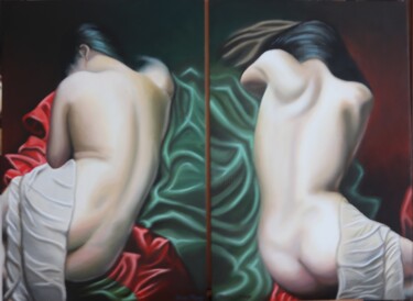 Malarstwo zatytułowany „Oniric dream” autorstwa Jose Ramon Muro Pereg (JRMuro), Oryginalna praca, Akryl Zamontowany na Panel…
