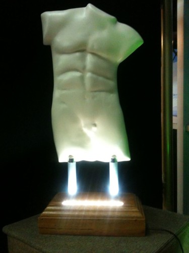 Sculptuur getiteld "Gladiador" door José Reginaldo Galão, Origineel Kunstwerk, Gietwerk