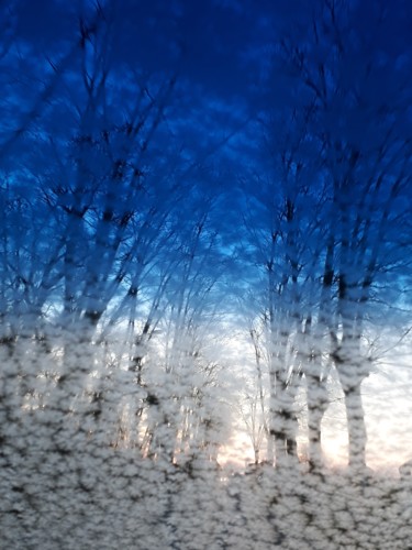 Photographie intitulée "Hiver à Argagnon" par Jose Sousa, Œuvre d'art originale