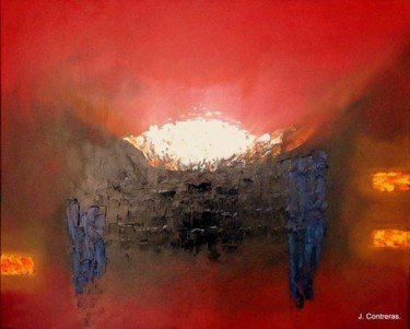 Pintura titulada "Atmósferas, por Jos…" por José Contreras, Obra de arte original, Oleo