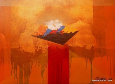 Peinture intitulée "En busca del signif…" par José Contreras, Œuvre d'art originale, Huile