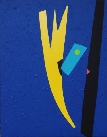 绘画 标题为“Just in Case IV” 由Josef Kursky, 原创艺术品, 丙烯 安装在木质担架架上