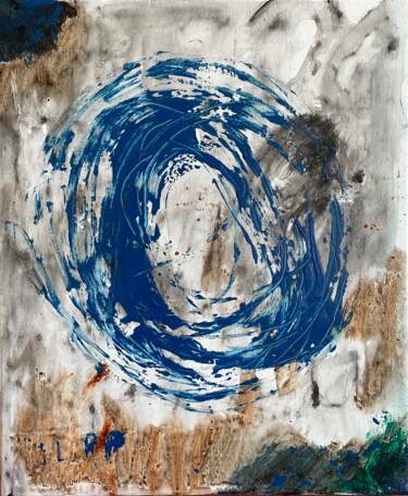 Pintura titulada "Blue dance" por Jose Luis Ramírez Portolés, Obra de arte original, Acrílico Montado en Bastidor de camilla…