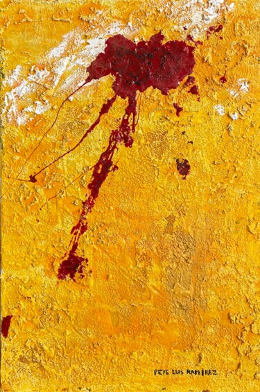 Pintura titulada "DUELO AL SOL" por Jose Luis Ramírez Portolés, Obra de arte original, Oleo Montado en Bastidor de camilla d…
