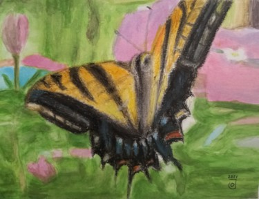 제목이 "Papilio machaon Bra…"인 미술작품 Jose Oña Jurado로, 원작, 수채화