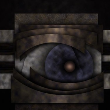 Arte digital titulada "ojo astral" por Jose Otero Sas, Obra de arte original