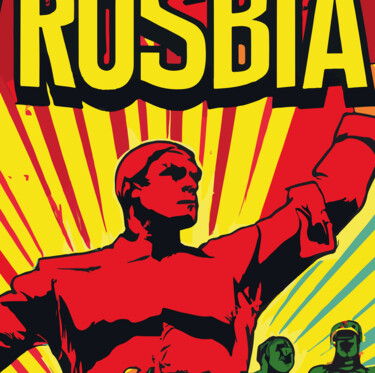 Arte digitale intitolato "RUSBIA" da Josep Domènech, Opera d'arte originale, Immagine generata dall'IA