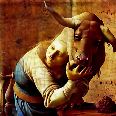 Arte digitale intitolato "IN THE STYLE OF LEO…" da Josep Domènech, Opera d'arte originale, Immagine generata dall'IA