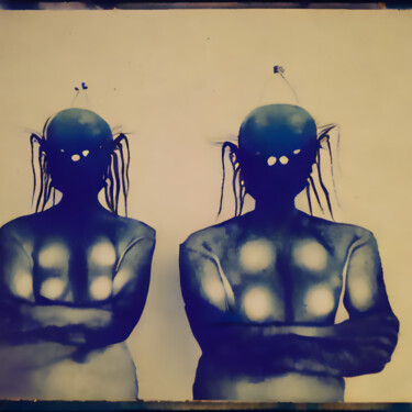 Arte digital titulada "VISITORS" por Josep Domènech, Obra de arte original, Imagen generada por IA